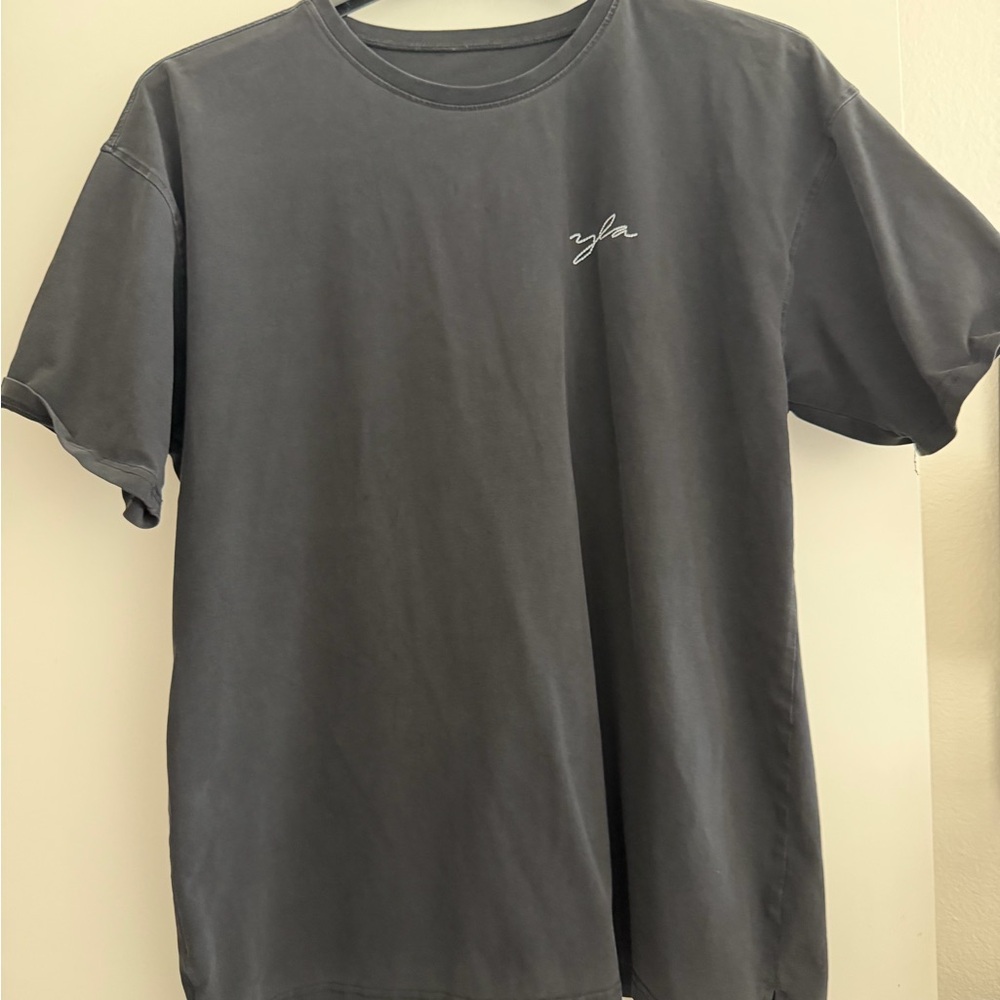 YoungLA #466 Men's Tailored Short Sleeve Crewneck T-Shirt — black